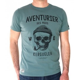 Tee Shirt Homme Stered Aventurier Des Mers Vert