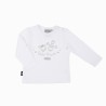 Long Sleeve Unisex Baby Tee Shirt White A L'Aise Breizh Blabla