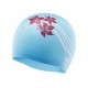 Bonnet De Natation en SILICONE TYR Graphic Flower Power