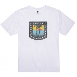 Men's T-Shirt VISSLA Afternoon White