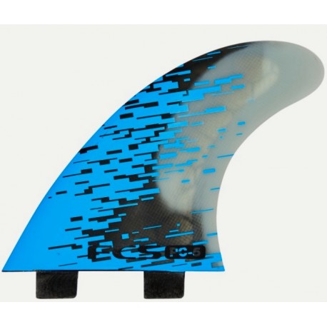 FCS Tri Fins PC-5 Blue Smoke - Breizh Rider