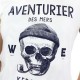 Tee Shirt Femme STERED Aventurier Des Mers Blanc