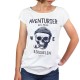 Tee Shirt Femme STERED Aventurier Des Mers Blanc