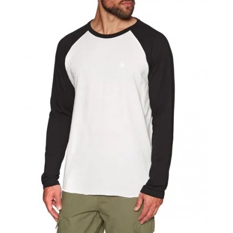 Tee Shirt Manches Longues Homme ELEMENT off White