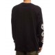 Men's Long Sleeve T-Shirt ELEMENT Snakes Flint Black