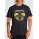 Billabong AI Metallica Black Tee Shirt