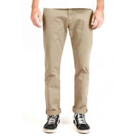 High Tider Vissla Chino Slim Fit Light Khaki Pants