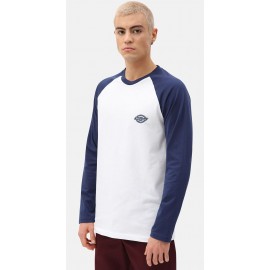 Tee Shirt Long Sleeves DICKIES Youngsville Baseball Deep Blue