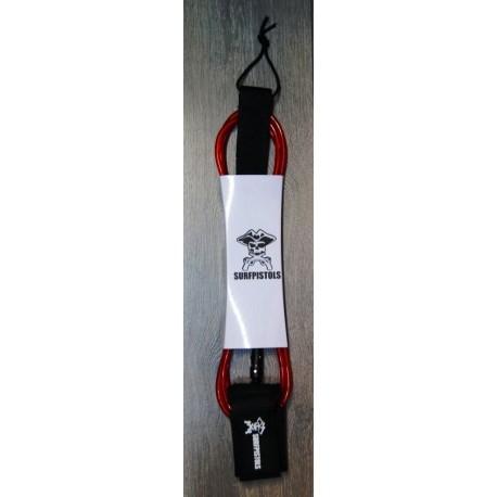 Leash Surf Pistols 8' Red