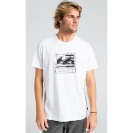 Tee Shirt Homme BILLABONG Local Blanc