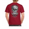 Tee Shirt Homme RIETVELD Siren Skull Red