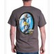 RIETVELD Surfing All Charcoal Men's Tee Shirt