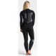 C-Skins Women Solace Back Zip 3/2mm Black Unity Denim Wetsuit