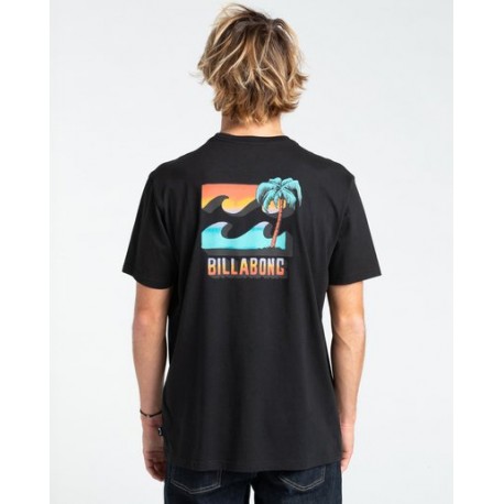 Men's Tee Shirt BILLABONG BBTV Black