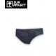 SUN PROJECT Barbar Black Men's Briefs Swimsuit