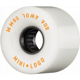 Mini Logo AWOL Skate Wheels 59mm 80A White