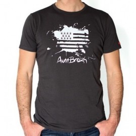 Tee Shirt Stered Awen Breizh Stain black vintage