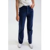 RHYTHM Corduroy High Waisted Lounge Navy Women's Pants