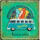 Plaque Metal Sunrise Camper