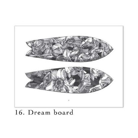 Dessin D'Art MADAME HUBERT N 16 Dream board