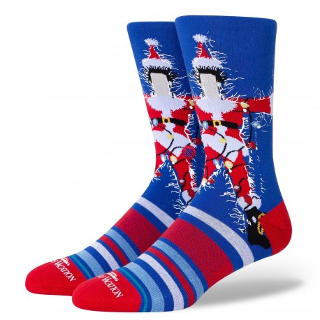 Chaussettes STANCE Christmas Vacation Blue