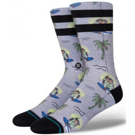 STANCE Surfing Monkey Gray Socks