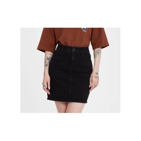 Skirt Volcom Weellow Denim Black