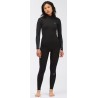 Billabong Synergy Women Wetsuit Back Zip 3/2mm Black Palms