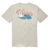 Tee Shirt VISSLA Radical Organic Pocket Bone