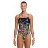 Women's 1 Piece Swimsuit FUNKITA Single Strap Macaw Magic