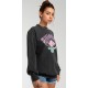 Sweat Femme BILLABONG Follow The Crew off black