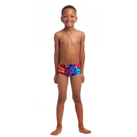 Junior FUNKY TRUNKS Classic Trunks Blue Mist Swimsuit