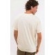 Tee Shirt Homme RHYTHM Embroidered Pocket Vanille