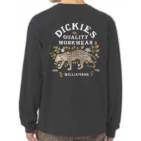 Dickies Fort Lewis Long Sleeve Tee Shirt Black