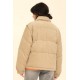 Blouson Femme VOLCOM Cord'N Puff Khaki