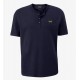 Men's Button-Down Collar T-Shirt STERED Heritage Navy