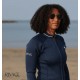 Women’s Neoprene Jacket Zipped Rivage 3mm Blue