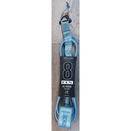 Leash FCS All Round Essential 8.0' Tranquil Blue