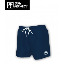 SUN PROJECT Men's Boardshorts Large Size Navy Blue