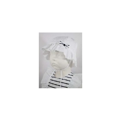 PAPYLOU Rouen Baby Hat White