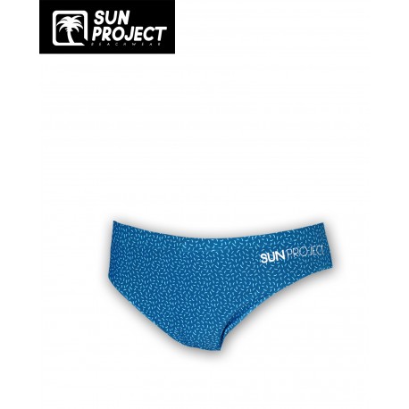 Maillot De Bain Slip Homme SUN PROJECT Bleu