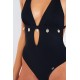 Maillot de Bain 1 Pièce Banana Moon Shellina Spring Black