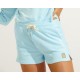 Women's Terry Shorts BANANA MOON Taeko Sea Sponge Sky