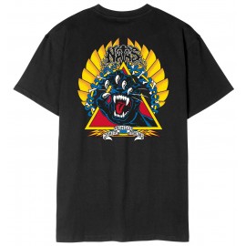 Tee Shirt Santa Cruz Natas Screaming Panther Black