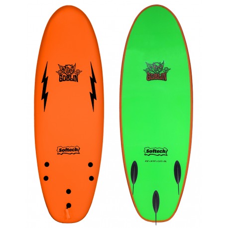 Surf Softech Goblin 5'8 Orange Green