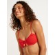 Bikini Top BANANA MOON Eskimo Spring Red Bonnet D