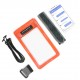 Zulupack Orange Waterproof Phone Pouch