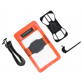 Support de Téléphone Etanche Zulupack Twist & Ride Orange