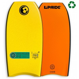 Bodyboard Pride The Stereo PE Recyclé 39" Yellow Orange