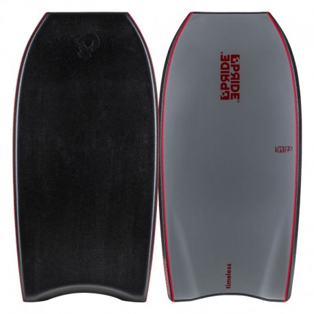 Bodyboard Pride The Timeless PE 2 Stringer 44" Black Silver